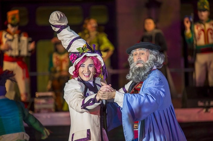 Olentzero eta Mari Domingi. (BILBOKO UDALA).