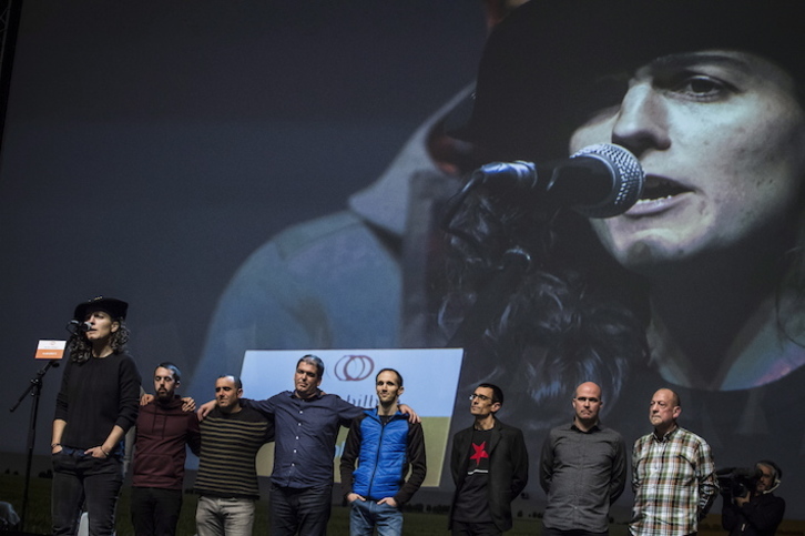 Maialen Lujanbio da egungo bertsolari txapelduna. (Aritz LOIOLA/FOKU)