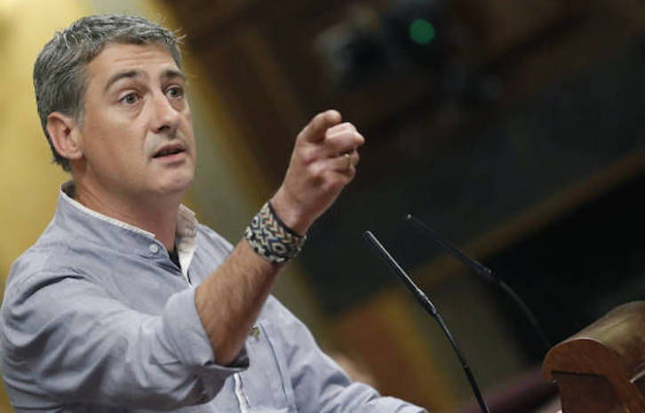 Oskar Matute, diputado de EH Bildu