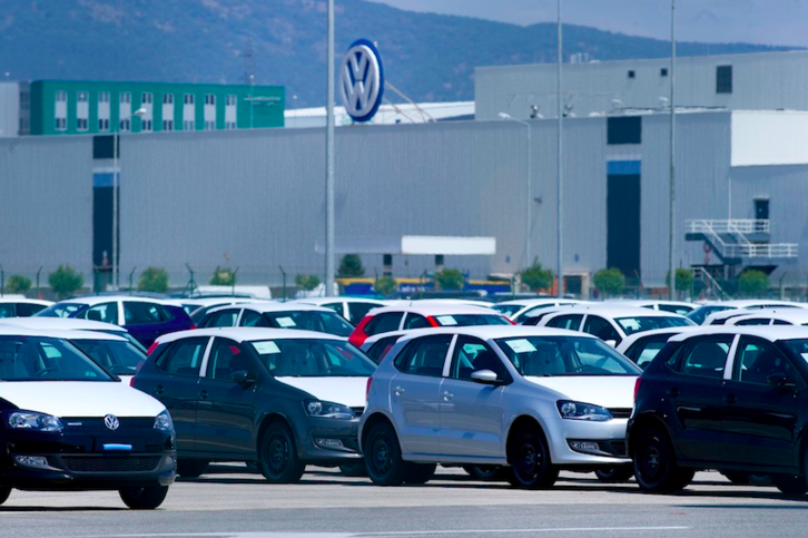 Volkswagen descarta «de momento» la llegada de un tercer modelo a Nafarroa. (Iñigo URIZ/FOKU)