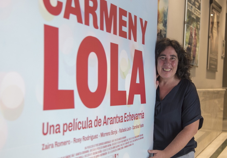 Arantxa Echeverría, directora de ‘Carmen y Lola’. (Andoni CANELLADA / FOKU)