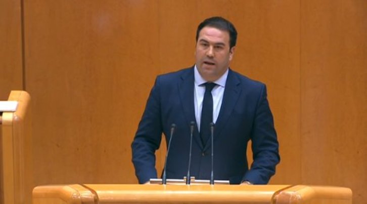 Jon Iñarritu, senador de EH Bildu.