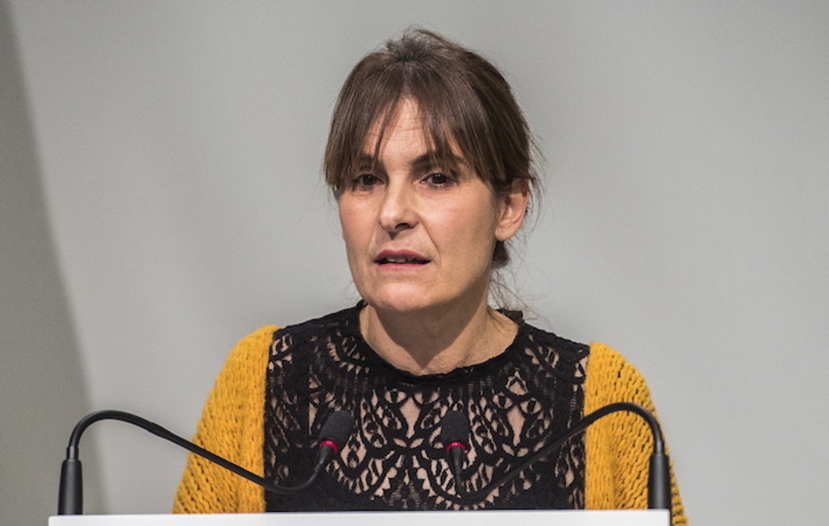 Nerea Kortajarena, parlamentaria de EH Bildu. (Gorka RUBIO/FOKU)