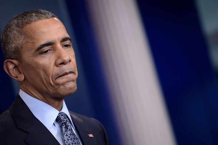 La ley Obamacare es uno de los legados más preciados del expresidente Barack Obama. (Brendan SMIALOWSKI/AFP)