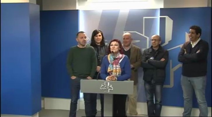 La presentación de la Caravana al Sahara se ha llevado a cabo en el Parlamento de Gasteiz. (@PVasco_EuskoL)