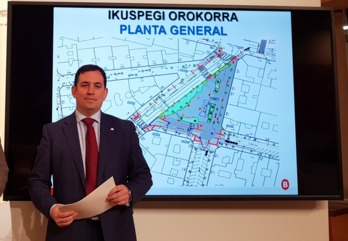 Asier Abaunza, concejal del PNV en el Ayuntamiento. (Bilboko Udala)