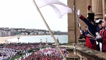 Haur danborrada Donostian.
