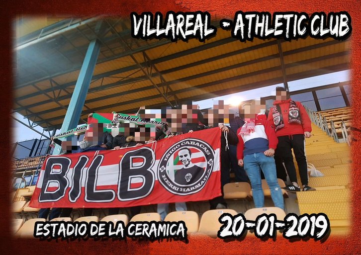 Fotografía difundida en las redes sociales por @ICHHarmaila tras el partido ante el Villarreal.