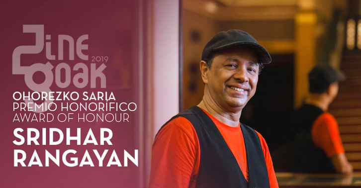 El cineasta indio Sridhar Rangayan. (@zinegoak)