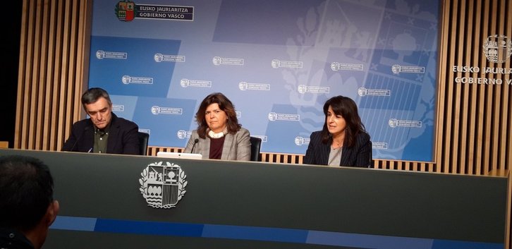 Comparecencia para explicar los pasos a dar en torno al proyecto Herenegun. (@goikodeustu)