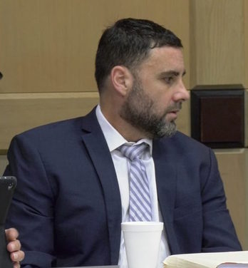 Pablo Ibar, en una de las sesiones del juicio. (PABLOIBAR.COM)