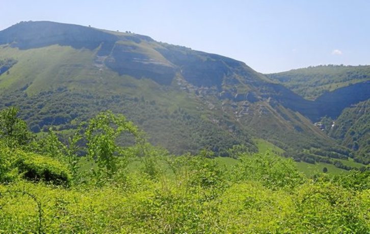 La zona oeste de Gorobel depara paisajes de ensueño.