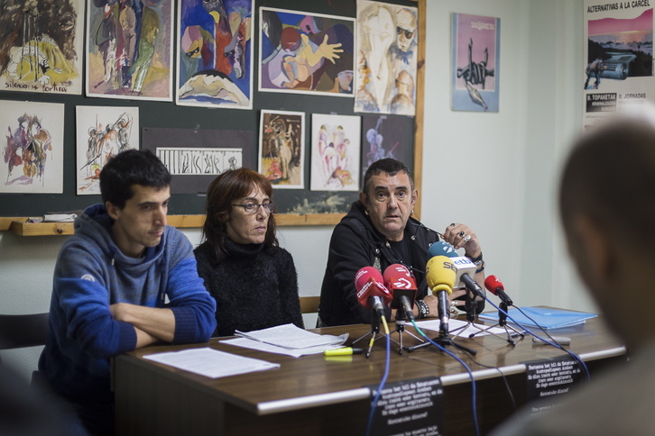 Rueda de prensa de Salhaketa. (Endika PORTILLO/FOKU)