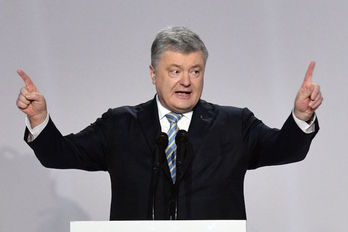 Petro Poroshenko, presidente de Ucrania. (Genya SAVILOV/AFP)