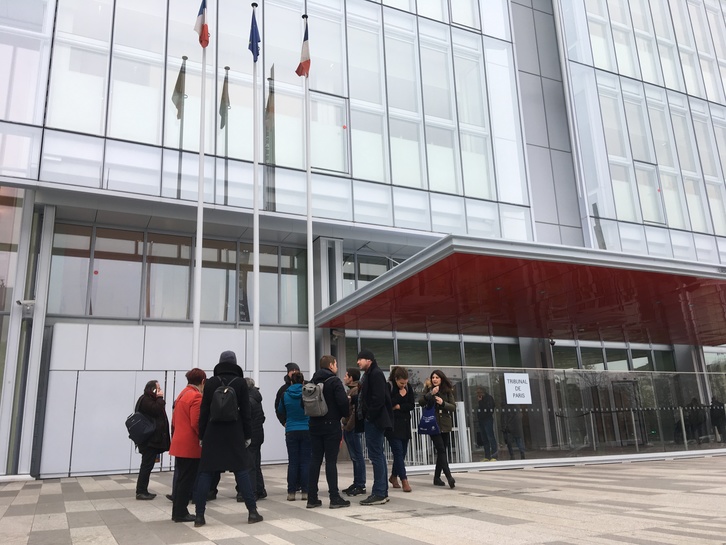 Tribunal Correccional de París. (MEDIABASK)