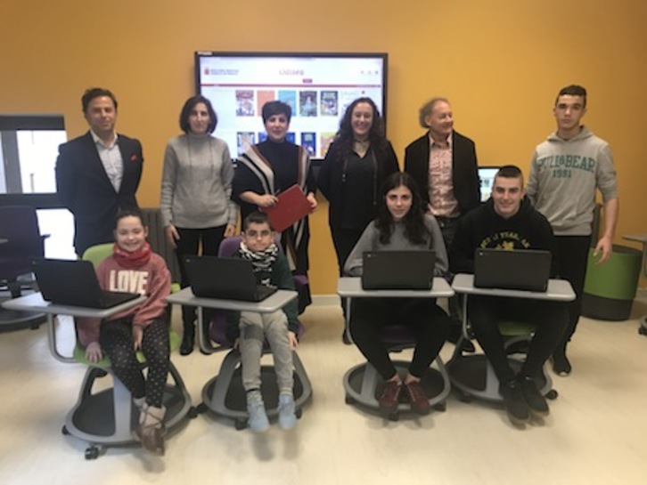 Presentación de La biblioteca escolar digital Odisea. (GOBIERNO DE NAFARROA)