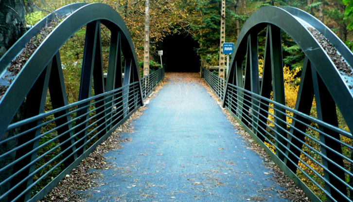 Un tramo de la vía verde del Urola. (urolaturismo.eus)