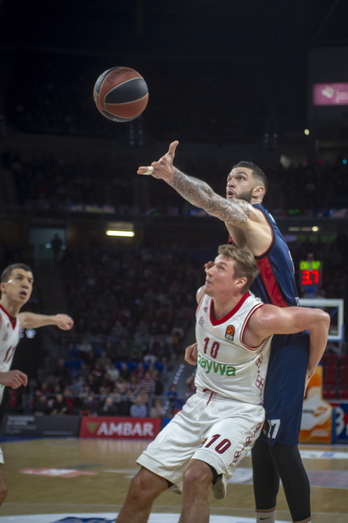 Poirier ha sido uno de los más regulares del partido. (Endika PORTILLO/FOKU)