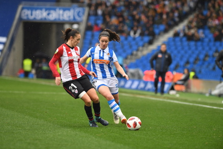 Joko eta giro ona nagusitu dira Anoetan. (Jon URBE/FOKU)