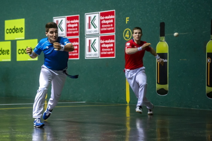 Olaizola II.a ordezkatu du Arteaga II.ak. (Jaizki FONTANEDA/FOKU)