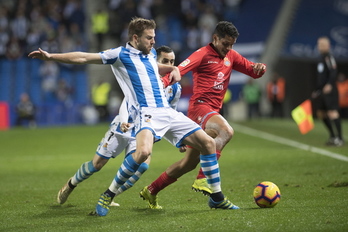Asier Illarramendi, en un partido de esta temporada. (Juan Carlos RUIZ / FOKU)