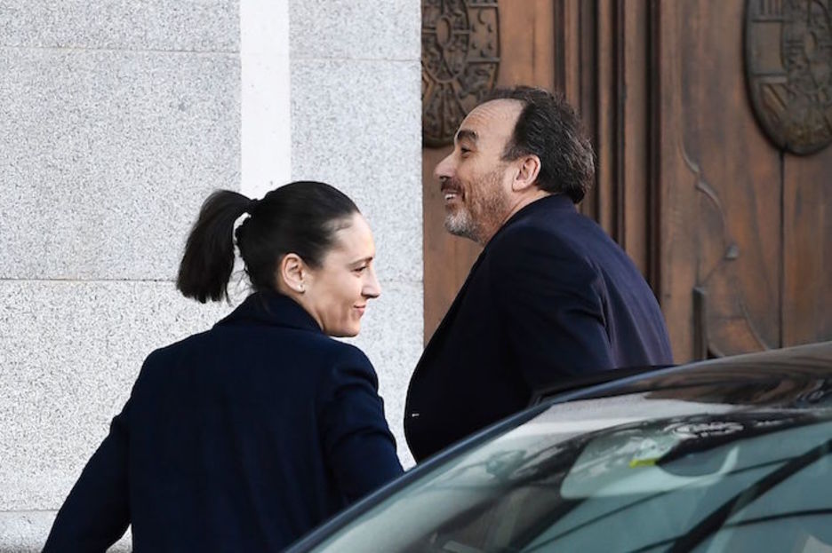 El presidente del tribunal, Manuel Marchena, a su llegada al Supremo. (Pierre-Philippe MARCOU/AFP) El presidente del tribunal, Manuel Marchena, a su llegada al Supremo. (Pierre-Philippe MARCOU/AFP)