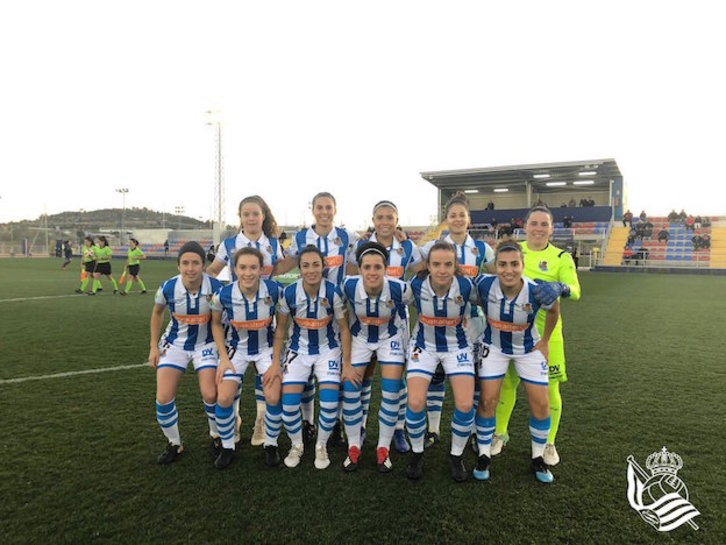 Once titular que ha presentado Gonzalo Arconada ante el Levante. (@realsociedad)