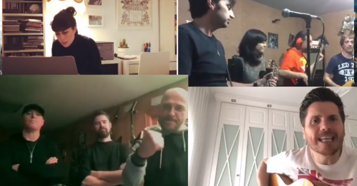 Musikari ugarik bat egin dute aldarrikapenarekin.