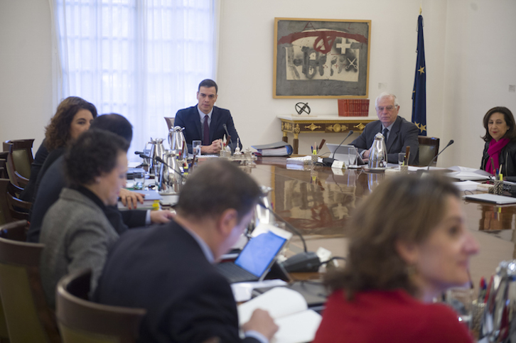 Reunión extraordinaria del Consejo de Ministros. (POOL MONCLOA)