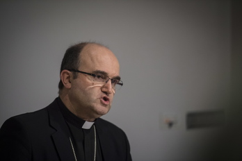 El obispo Munilla, en una imagen de archivo. / Gorka RUBIO (FOKU)