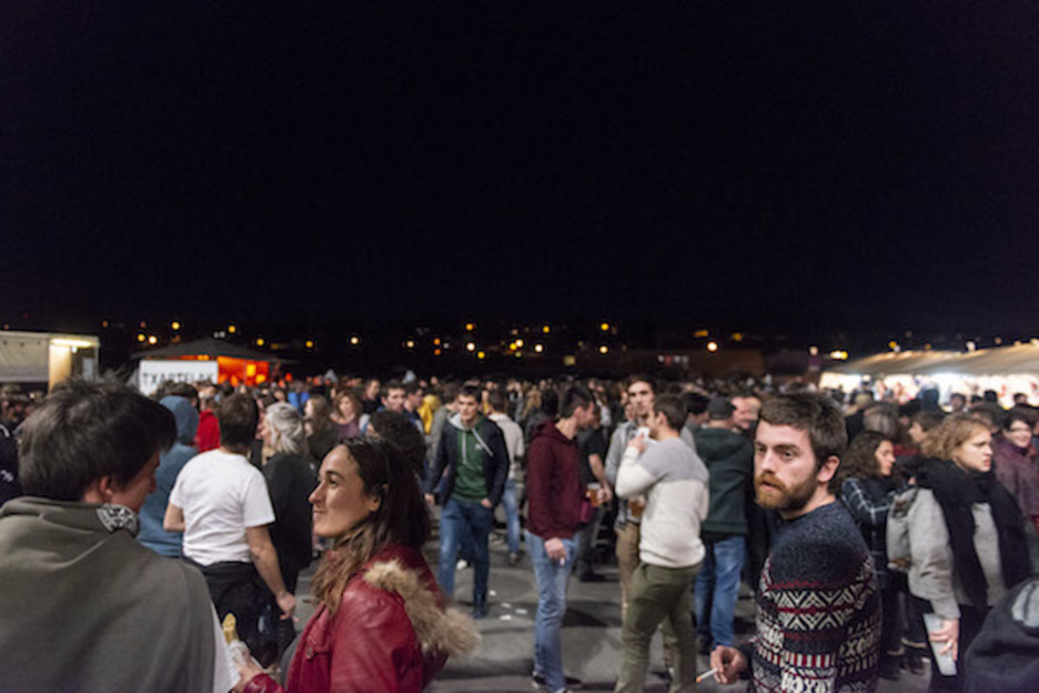 Orotara, 4.500 pertsona elkartu ziren Biarritzen. ©Guillaume Fauveau