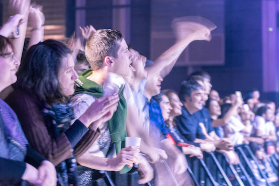 Ipar Euskal Herriko ikastolen federazioaren aldeko gaualdia iragan zen otsailaren 16an. ©Guillaume Fauveau 