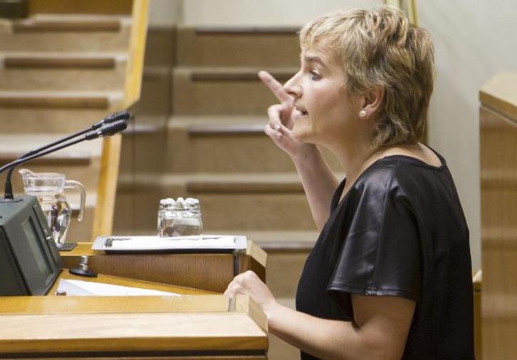 Rebeka Ubera, parlamentaria de EH Bildu. (@ehbildu_legebil)