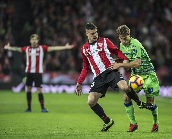 Dani García en el partido ante el Betis en San Mamés. (Marisol RAMIREZ / FOKU)