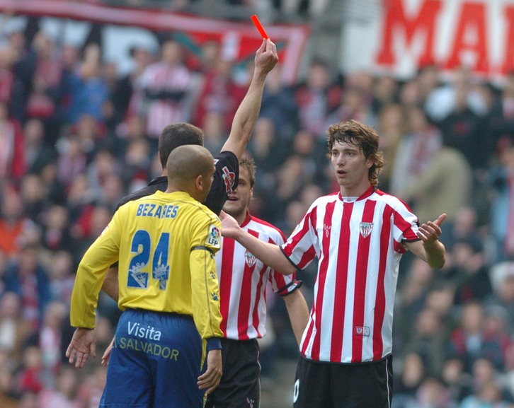 Fernando Amorebieta, el león más veces expulsado en el Athletic.