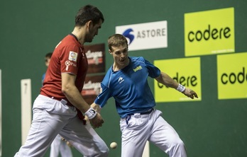 Artola, pilota astintzen (Jagoba MANTEROLA / FOKU)