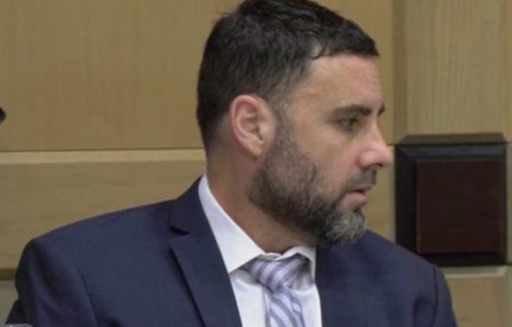 Pablo Ibar, en una de las sesiones del juicio. (PABLOIBAR.COM) 