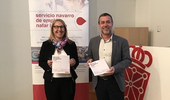 Presentación de la memoria de 2018 del Servicio Navarro de Empleo. (GOBIERNO DE NAFARROA)