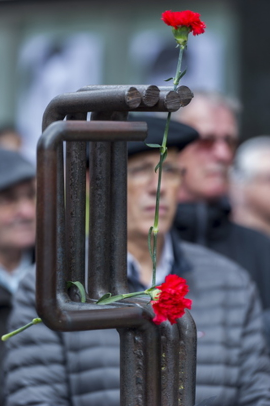 Imagen de los actos del año pasado. (Juanan RUIZ / FOKU)