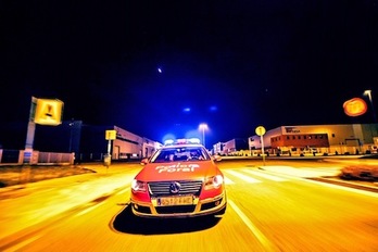 Investigan en Iruñea por un delito contra la seguridad vial a un menor tras huir. (POLICÍA FORAL)