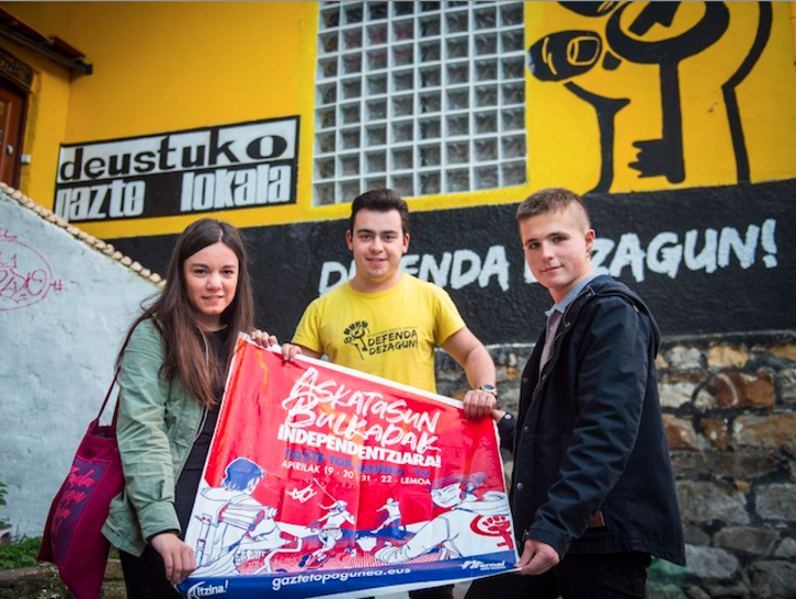 Maialen Gago, Gorka Elua eta Xabier Suarez. (Marisol RAMIREZ / FOKU)