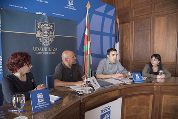 Udalbiltzako ordezkarien agerraldia. (FOKU)