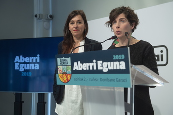 Anita Lopepe, EH Baiko bozeramailea. (Jon URBE / FOKU)