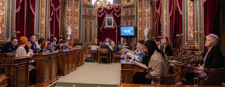 Pleno del Ayuntamiento de Bilbo. (Bilboko Udala)