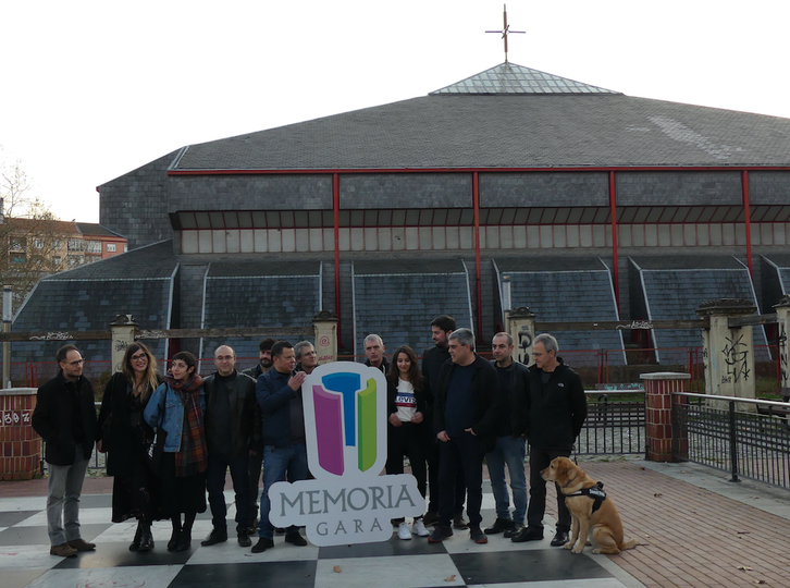 Acto organizado en Zaramaga. (MEMORIA GARA)