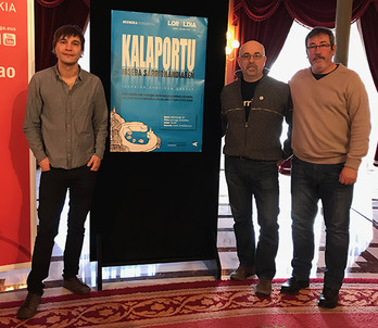 Kalaportu ikuskizunaren aurkezpena.