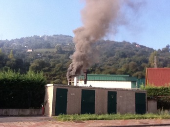 Vista de la polémica sebería, motivo de las protestas.