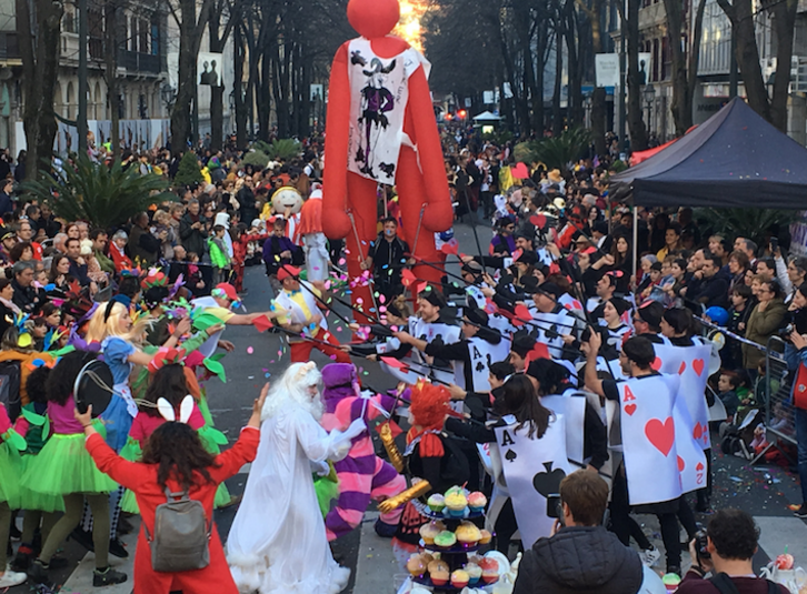 Kaixo konpartsak irabazi zuen mozorro lehiaketa.