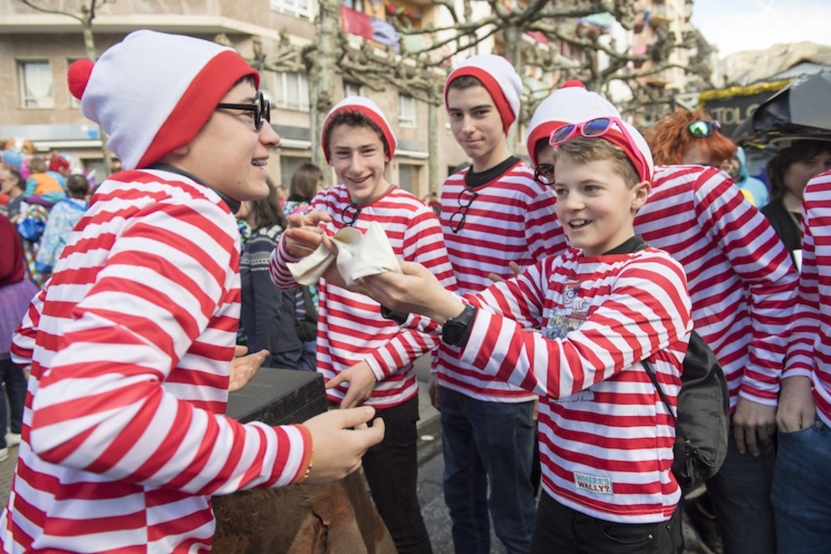 Wally aurkitzea inoiz baino errazagoa izan da gaur. Juan Carlos RUIZ/FOKU
