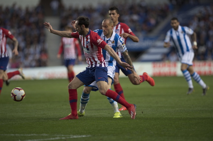 A pesar de haberlo intentado, a la Real le ha faltado claridad en ataque. (Juan Carlos RUIZ/FOKU)